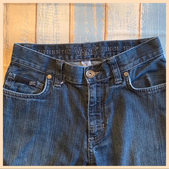 VANS DENIM JEANS MEDIUM EUC - Picture 4 of 8
